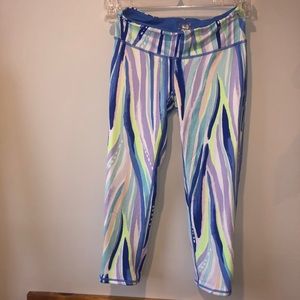 lilly pulitzer cropped luxletic shore perfection